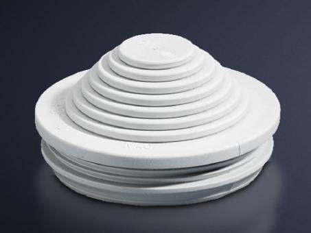 Stufennippel, für Wandstärke 1,5-4,5mm, für Bohrung M40 Dichtbereich 13-34mm 