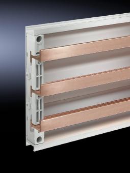 PLS Spezial-Sammelschiene E-Cu (PLS800), L=495 mm, 5 mm Schienenstärke 