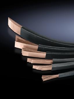 Lamellierte Kupferschiene 10x63 mm (10x63x1 mm), L=2000 mm 