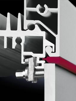 Befestigungssatz für Optipanel, Gewinde M5, für Gewindebolzen 