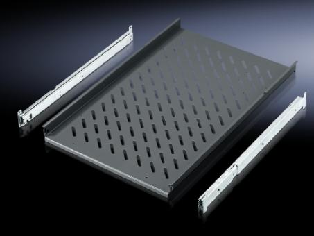 Geräteboden, ausziehbar, TS/PC/IW, BT 600x800 mm/ Aufstellfläche BT 465x745mm 