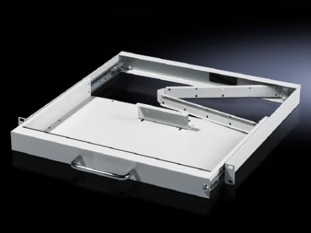 Tastaturschublade 1 HE für 482,6 mm (19 Zoll)- Befestigungsebene 