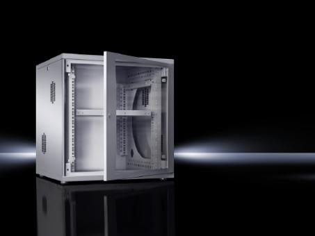 FlatBox 18 HE, BxT 700x700 mm, mit 19"-Montagerahmen 