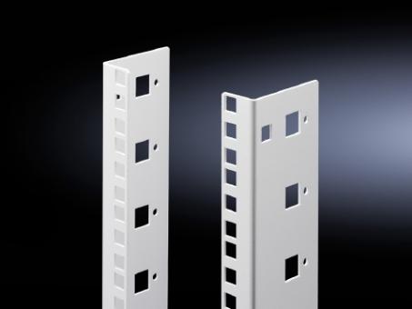 FlatBox Profilschienen, 9 HE, RAL 7035 