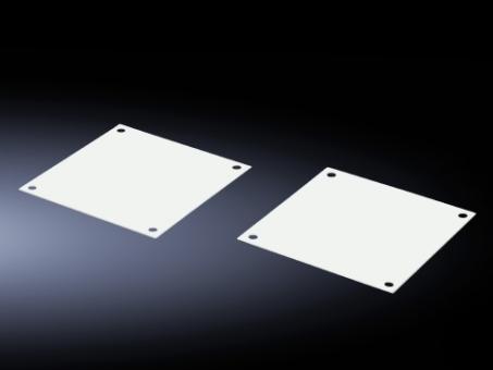 Abdeckplatten für Lüfterfelder, für FlatBox, RAL 7035 