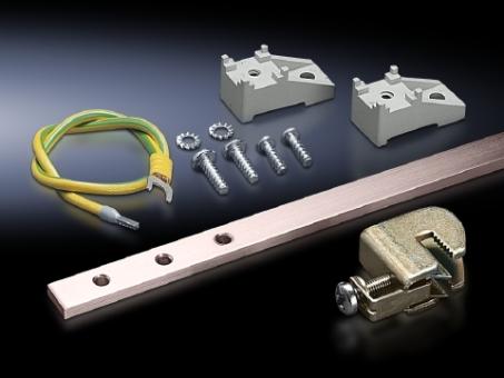 Erdungsschiene, vertikal für TS, L: 600 mm 