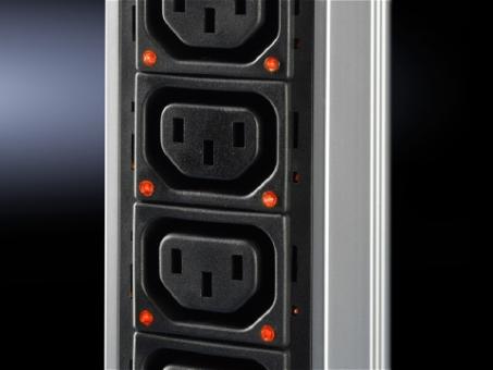 PSM 4-fach Kaltgerätebuchse C19, mit LED-Anzeige ohne Sicherung, nicht schaltbar 