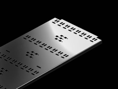 TX Kabeltrasse, zur Kabelführung, B x H : 308 x 2000 mm, Stahlblech, RAL 9005 