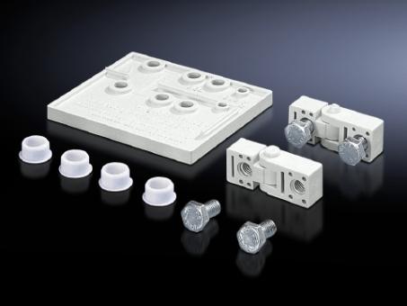 Scharniere für PK-Gehäuse für klappbare Befestigung der Deckel 