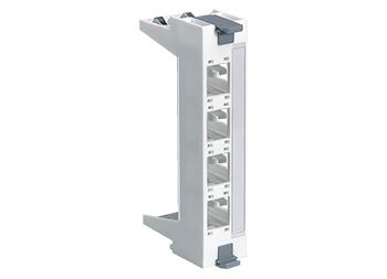 Modulhalter GL 3U 4Port/s-gu 