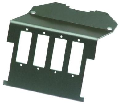 MONTAGEPLATTE F. 4xSC-Dpl./4xST-Dpl. für Bodentankeinbau Ackermann GB3 