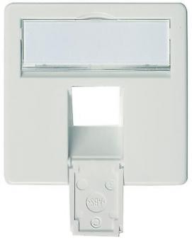 ABDECKRAHMEN 50x50, für 1fach  AMJ-Dosen  RAL1013 