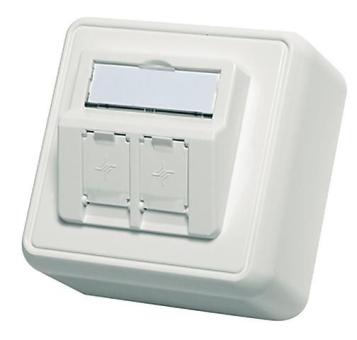 Modul-Aufnahme AP 80x80 2-fach 