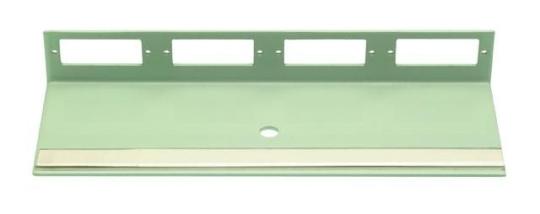 Verteilerplatte Kompakt RAL 7035 