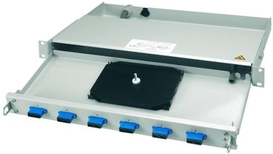 19" LWL-Rangierverteiler PROFI-V 1HE 