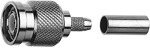 TNC-Kabelstecker Crimp, 50 Ohm 