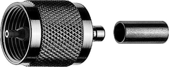 UHF-Kabelstecker CR/CR, 50 Ohm 