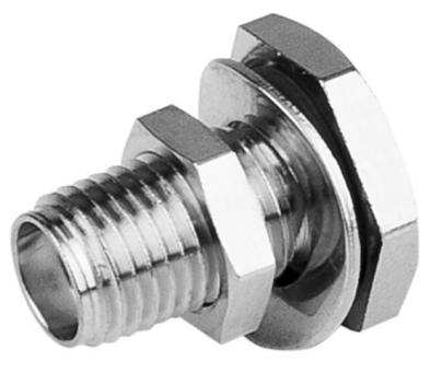 Einbauadapter SMA/UMTC 50 Ohm Au, f-m 