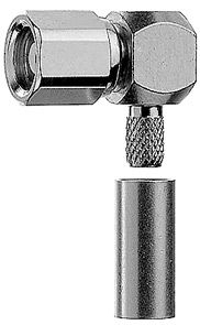 SMC-Winkelbuchse AU 50 OHM 