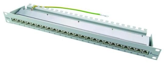 19" Patch Panel MPP24-H K Cat.6 