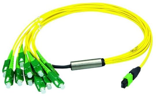 MPO Harness 12x2,1mm OS2 12LC/APC SM 