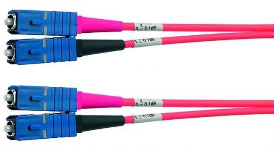 Duplex-Rangierkab. 62,5/125 OM1,L=5m 