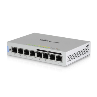 Ubiquiti UniFi Switch 8, 60W, 8 Gigabit RJ45 Ports, POE 