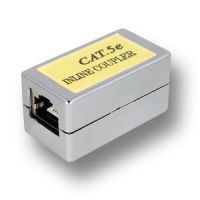 RJ45/s-Kupplung BU/BU 1:1 Cat5e    geschirmt  VP10 