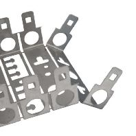 Montagewanne flexibel  Anzahl Modulsteckplätze: 10  Rastermaß: 27,5 mm  Tiefe: 30 mm  Edelstahl   