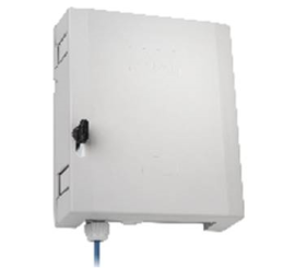 OD 12 Spleißgehäuse  Ausführung: 6x SC-DX/APC 8° (OS2)  Bestückt mit:  6x SC-DX/APC Kupplung (SM, Hü 