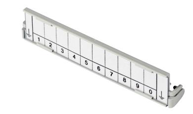 Schilderrahmen 1/10klappbar bedruckt von 1..10 