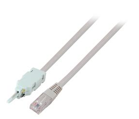 Patchkabel RJ45-LSA 1DA 2-pol.Belegung: a/b-4/5, 1,0m 