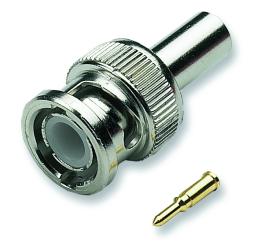 BNC Stecker 0.6/2.8, 75 Ohm 