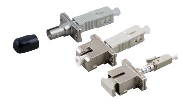 SC male / LC female Adapter50/125 OM3, beige 