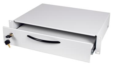Tastaturschublade 2HEabschliessbar mit 2 Schlüsseln 