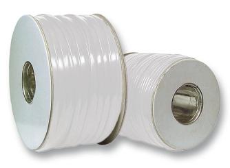 Modular-Flachbandkabel 4-adrighellgrau, 100 Meter Ring 