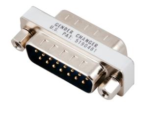 Mini Gender Changer DSUB15 S/S 