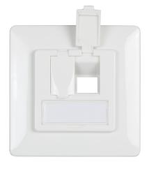 UAE Rahmenset für 2 x Keystone ModulSlimline E-20095, designfähig 