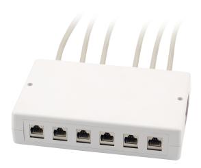 Keystone Verteilerbox AP6/12 Port Surface Mounted Box 