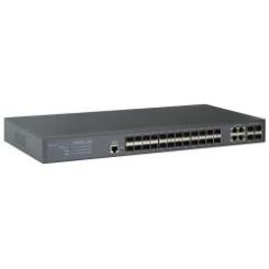 28-Port L2 Managed Gigabit Fiber Switch, 24x 100/1000 SFP, 4x Combo RJ45/SFP 