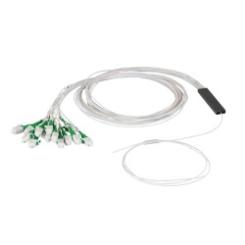 PLC Splitter 1 open End auf 4 SC/APC, 9/125µ G657 