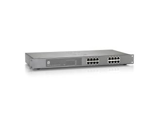 16-Port Gigabit PoE-Plus Switch, 480W 