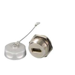 HDMI2.0 IP67 DurchführungskupplungType A Buchse / Type A Buchse 