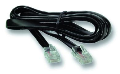 Modularkabel RJ12 (6/6) / RJ45(8/8),  6 M 