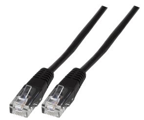Rundkabel 0,5 M angespritztRJ45 (8/4) / RJ45 (8/4) 4-fach 