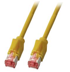 RJ45 Patchkabel S/UTP, Cat.5e, PUR Superflex schleppkettentauglich, 25m, gelb 