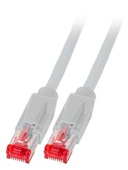 RJ45 Patchkabel S/FTP, Cat.6A, TM21,UC900, 3m, grau 