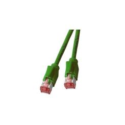 RJ45 Patchkabel S/FTP, Cat.6A, TM21,UC900, 50m, grün 