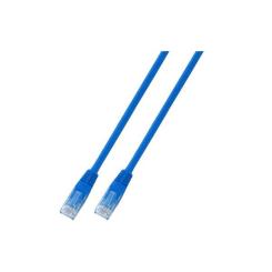 RJ45 Patchkabel U/UTP, Cat.6, PVC, CCA,2m, blau 