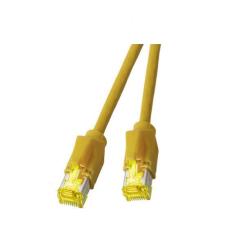 RJ45 Patchkabel S/FTP, Cat.6A, TM31,Dätwyler 7702, 30m, gelb 